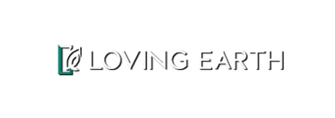loving earth logo with word